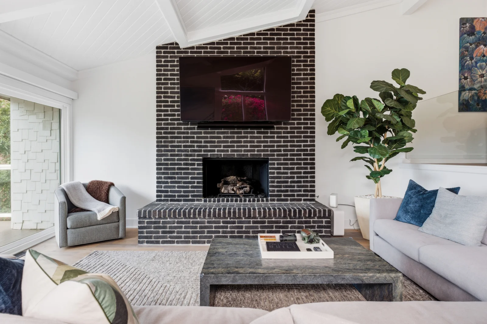 Diane Keaton's $10.3M oceanfront Laguna Beach home featuring her signature black-and-white design is now on the market - her final renovation project before her death.