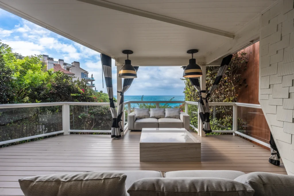 Diane Keaton's $10.3M oceanfront Laguna Beach home featuring her signature black-and-white design is now on the market - her final renovation project before her death.