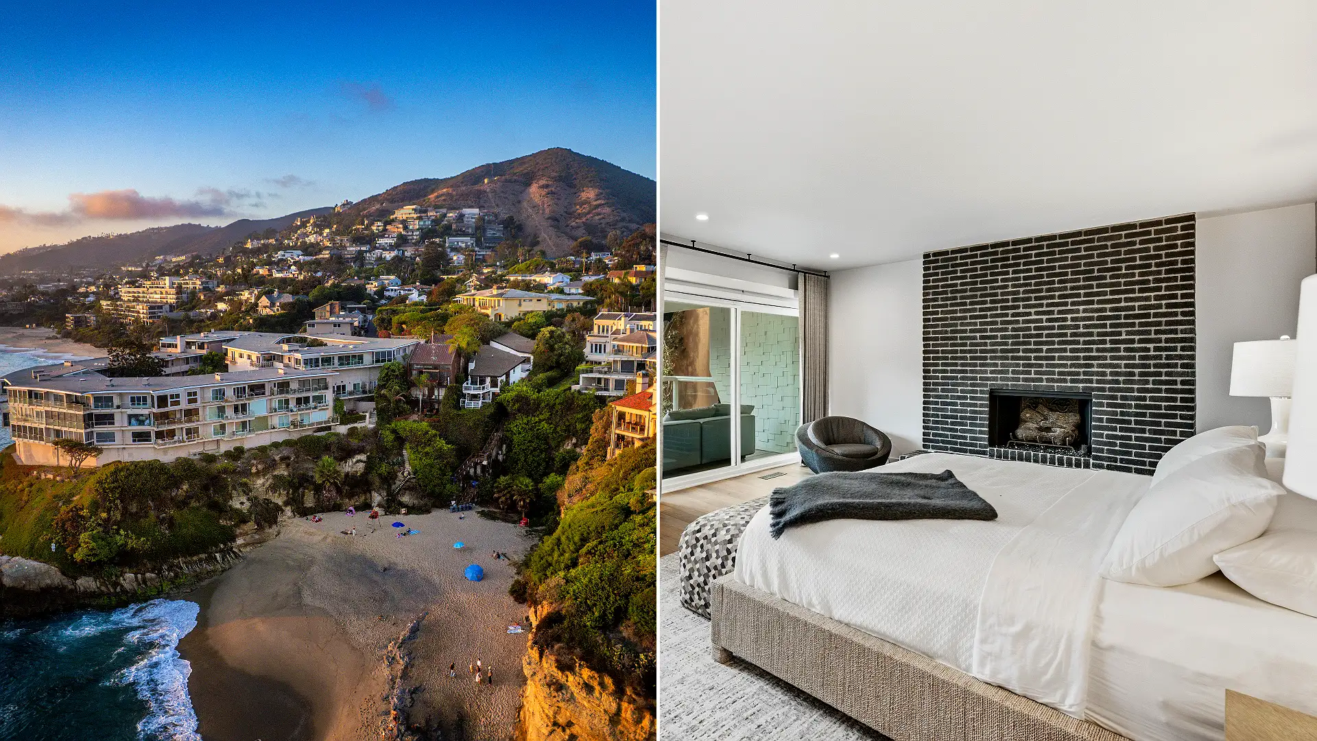 Diane Keaton's $10.3M oceanfront Laguna Beach home featuring her signature black-and-white design is now on the market - her final renovation project before her death.