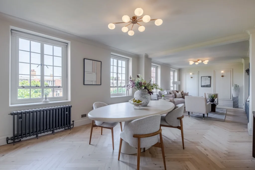 A luxury London flat once owned by Agatha Christie and believed to be where she wrote several of her most famous mysteries has hit the market for £1.95m.