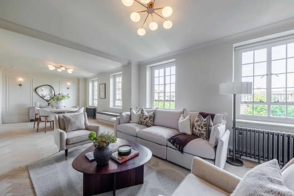 A luxury London flat once owned by Agatha Christie and believed to be where she wrote several of her most famous mysteries has hit the market for £1.95m.