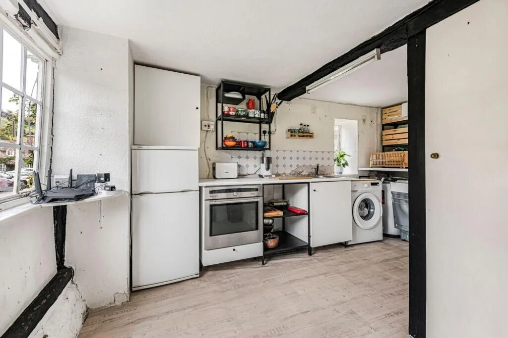 A chocolate-box cottage featured in The Vicar of Dibley is going under the hammer with a guide price of £375,000. The two-bedroom Church Cottage stands inside the.