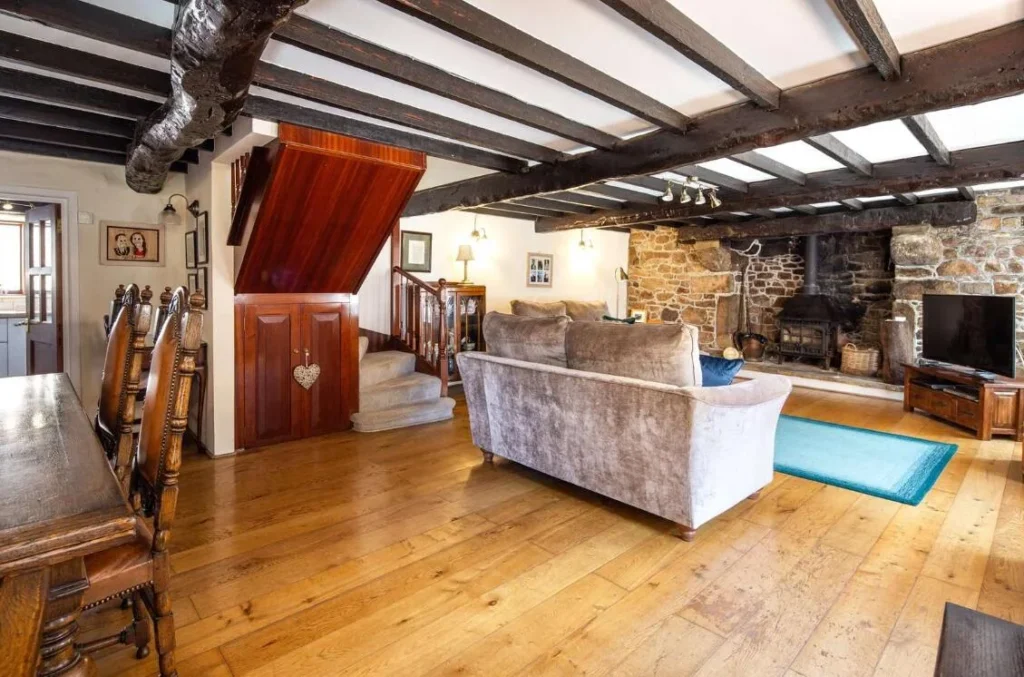 A historic farmhouse where King Charles II and his mistress reportedly hid during the English Civil War has gone on sale for £1.85million.