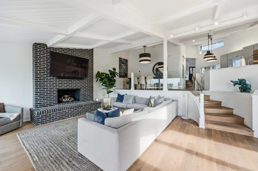 Diane Keaton's final redesigned Laguna Beach home hits the market for $10.3million - an oceanfront paradise featuring her signature black-and-white style.