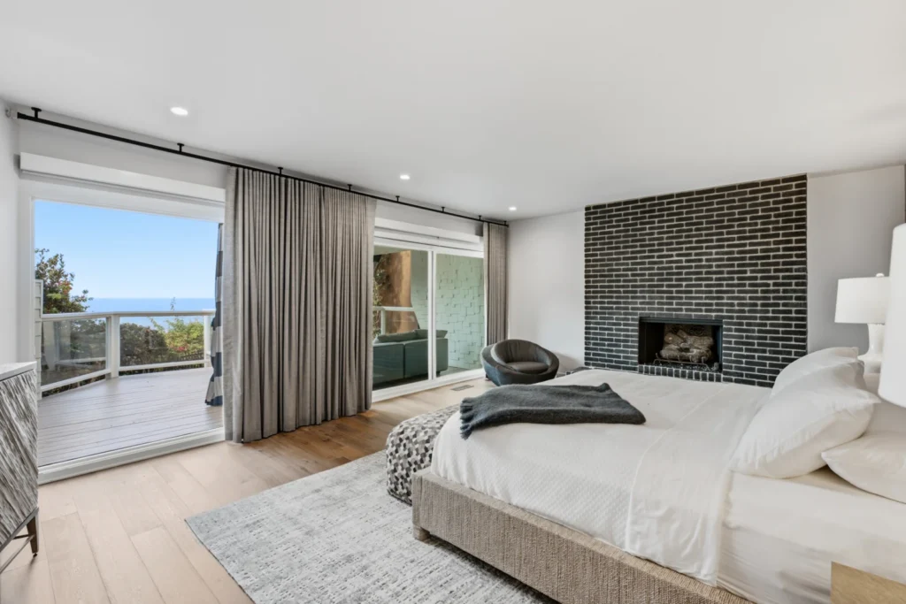 Diane Keaton's final redesigned Laguna Beach home hits the market for $10.3million - an oceanfront paradise featuring her signature black-and-white style.