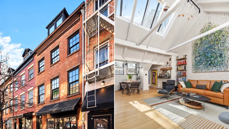 The tiny apartment where Jackson Pollock struggled to establish himself as an artist has gone on sale for almost $2million.