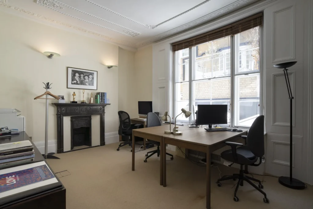 Beatles fans can own a piece of the Fab Four’s business empire if they have £9.5million to spare. The long-standing global headquarters of Apple Corps, the multimedia.