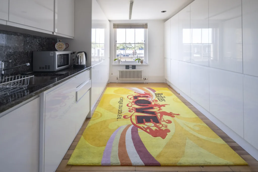 Beatles fans can own a piece of the Fab Four’s business empire if they have £9.5million to spare. The long-standing global headquarters of Apple Corps, the multimedia.