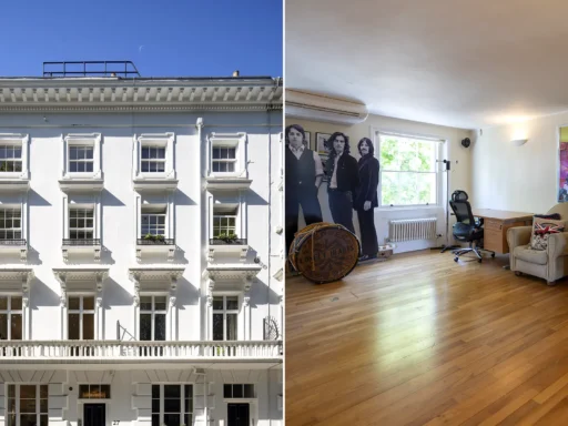 Beatles fans can own a piece of the Fab Four’s business empire if they have £9.5million to spare. The long-standing global headquarters of Apple Corps, the multimedia.