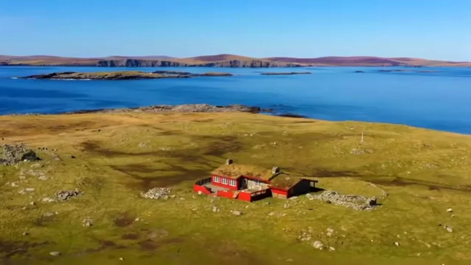 Remote Scottish island Hildasay with pier and bothy sells for £350,000. Historic Shetland island spans 267 acres with fishing and quarrying heritage.